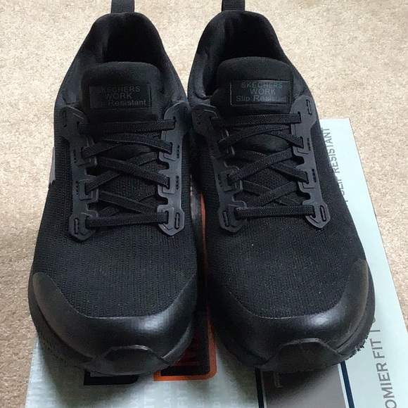 New Skechers All-Black Sneakers - Picture 9 of 11